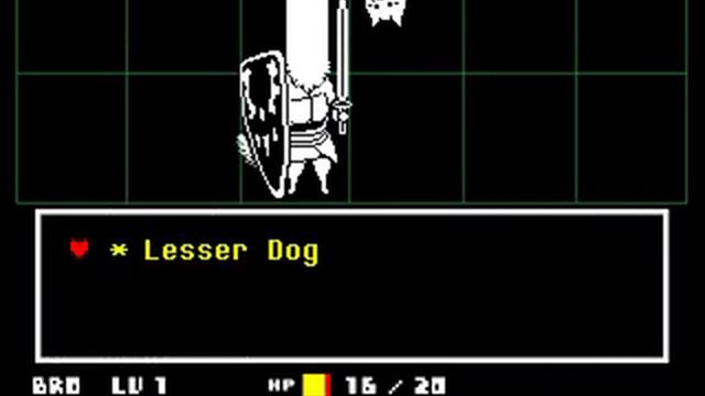 Undertale: fun with lesser dog смотреть онлайн