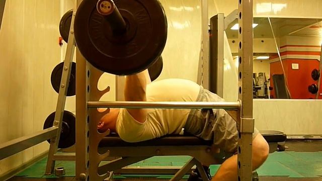 Жим лежа 160 на 2 раза. смотреть онлайн