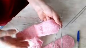 Вязание варежки 3 часть закрытие