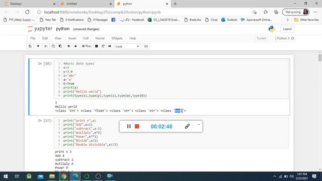 Lecture #02 Variables , data types , print and basic operations in python - Urdu смотреть онлайн