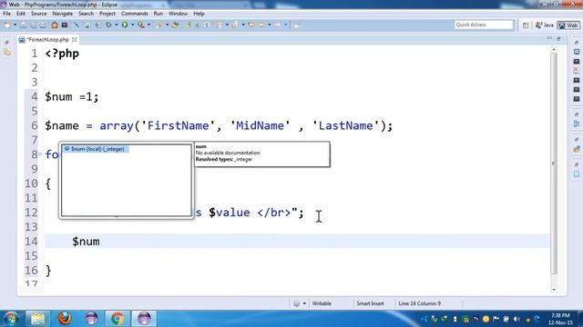 7.PHP Programming | ForEach Loop смотреть онлайн