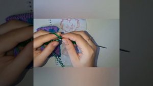 Двусторонний жаккард спицами