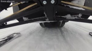 Небольшая покатушка на снегоходе Ирбис Тунгус 500.