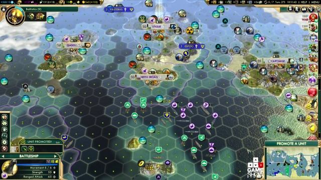 Civilization 5 - Lets Play Карфаген Божество - Часть 16 - Решающие сражения смотреть онлайн