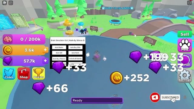 Brain Simulator Script GUI | Auto Brains, Auto Sell, Auto Buy All, Auto Chests | 100% NO BAN смотреть онлайн