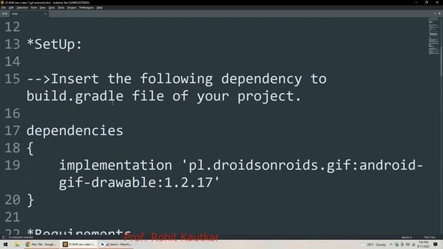 Use Animated GIF in Android Studio | How To Add Gif In Android | GiF Image/Animation Android Studio смотреть онлайн