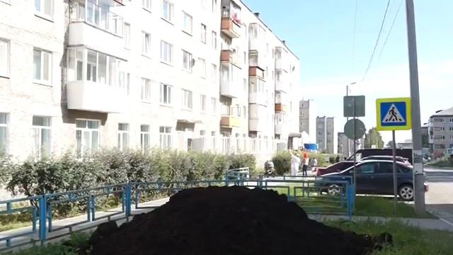 Металлурги помогают врачам женской консультации благоустроить территорию вблизи медучреждения смотреть онлайн