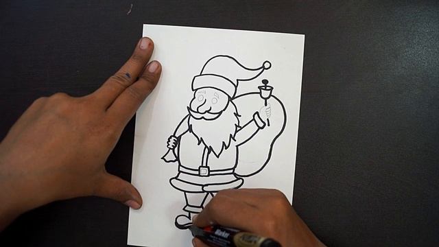 How To Draw Santa Claus Step By Step Easy || Christmas Santa Claus Drawing || Kids Drawing