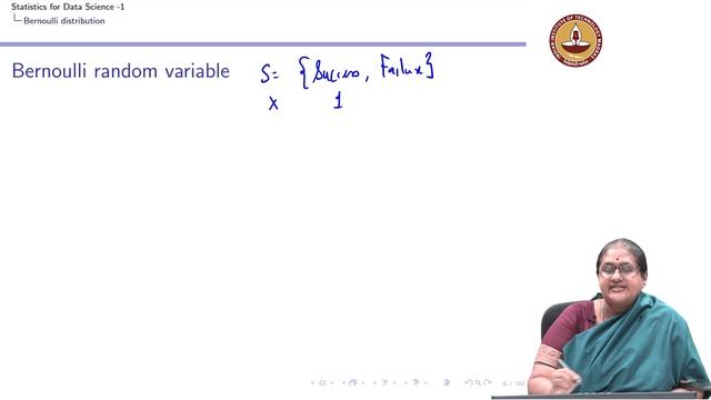 Lecture 10.1 - Binomial distribution - Bernoulli distribution смотреть онлайн
