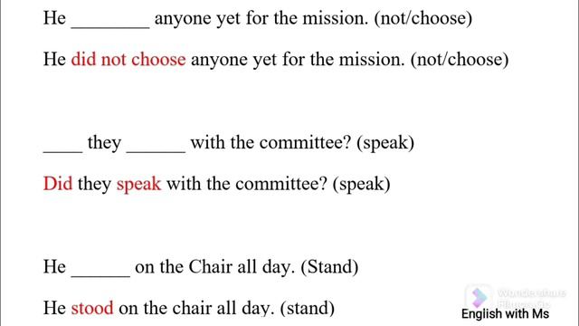 Simple Past tense Exercises with answers/ Simple past tense Exercise in Tamil @mejeeth смотреть онлайн