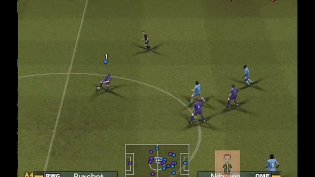 WINNING ELEVEN 10 English Patch CLASSICGAME-TIDJOR PS2 Fiorentina Master League M4-6