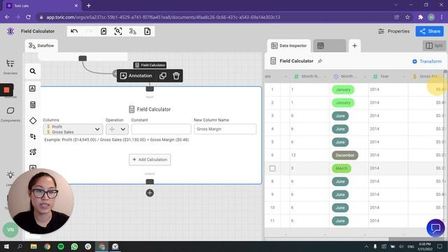 Toric 101 | Field Calculator Node | Data Mapper смотреть онлайн