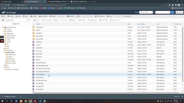 How to update or reinstall WordPress Manually via cPanel File Manager | Webful Creations смотреть онлайн