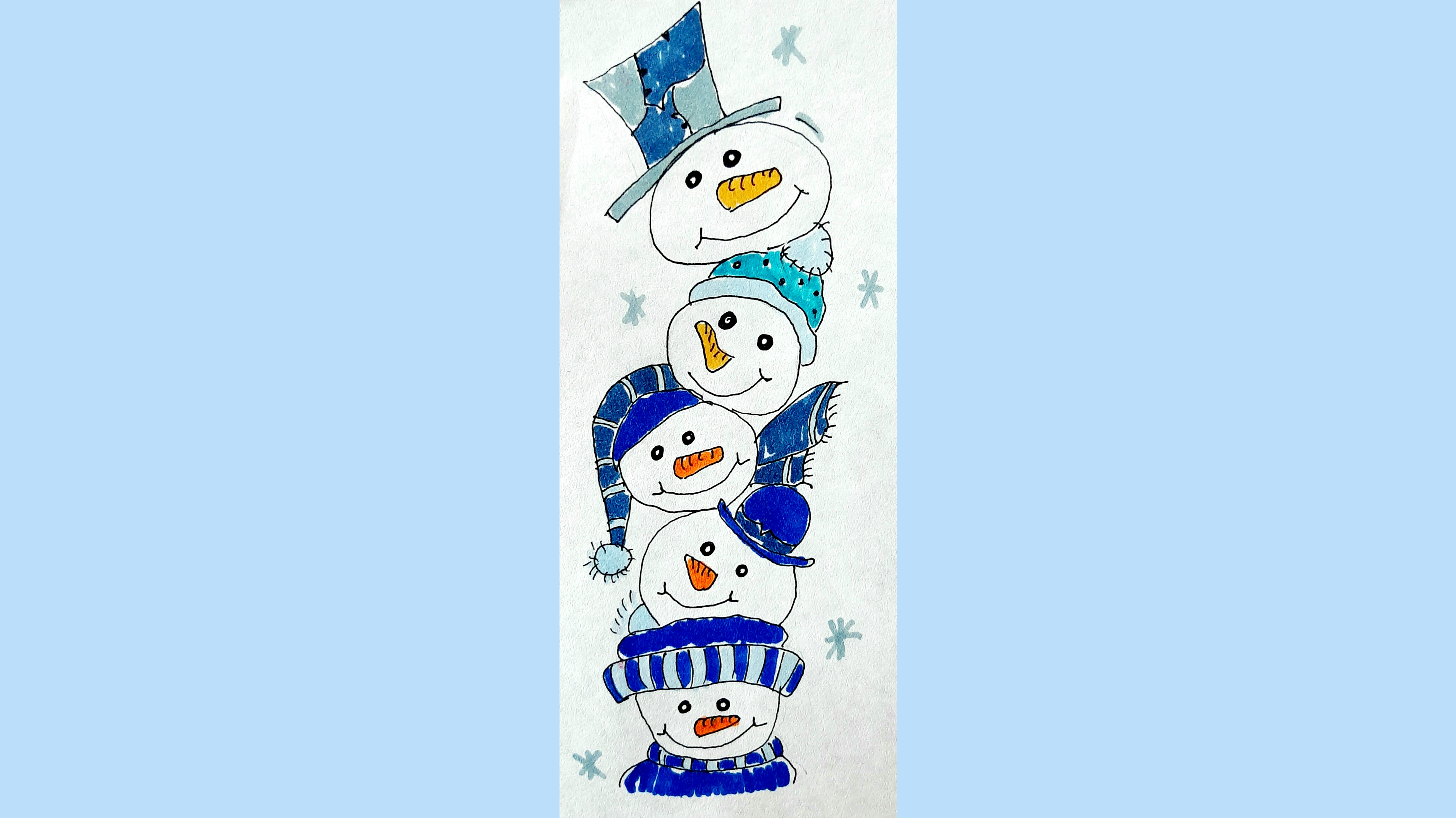 Весёлые снеговики смотреть онлайн