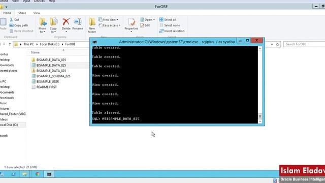 Part 5 of 5 - Oracle Business Intelligence 12c Installation - OBIEE By Eng-Islam Eladwiy | Arabic смотреть онлайн