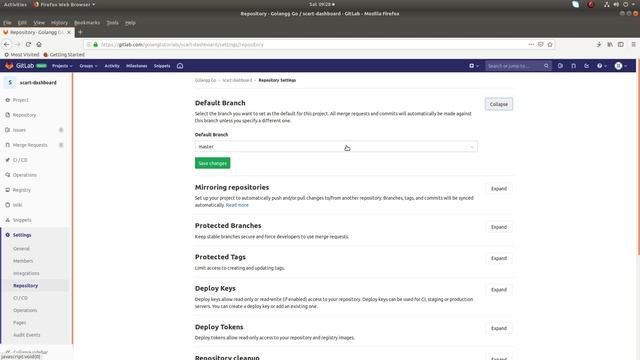 How to Set Default branch in Gitlab смотреть онлайн