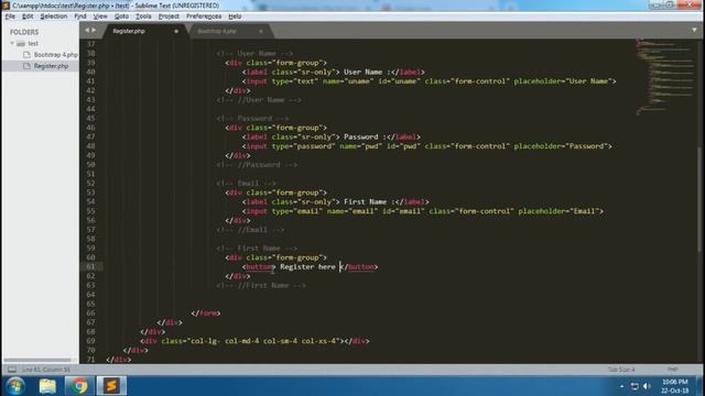 #php_login_session
How to Create PHP Login with Session using Bootstrap (Part - 2) смотреть онлайн