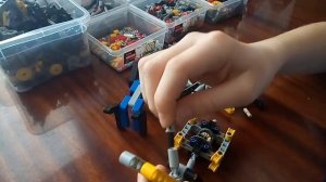 как построить задний мост с подвеской из конструктора