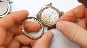 Как снять безель с часов Восток