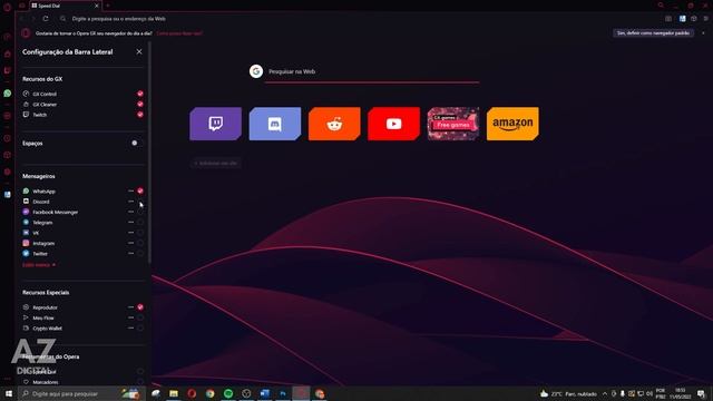 Como Colocar o Discord na Barra Lateral do Opera GX (Fácil!) смотреть онлайн