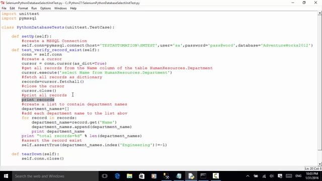 Selenium Python Webdriver Tutorial - Verify Records In Database Table смотреть онлайн