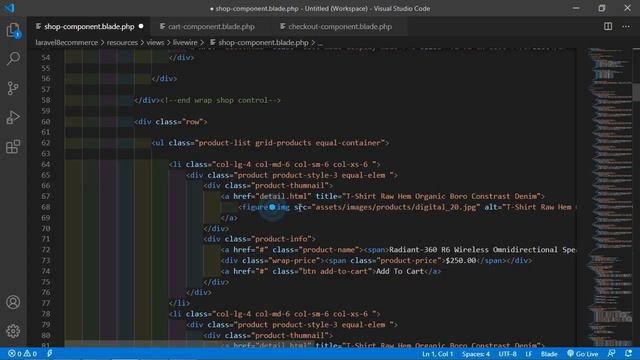 Laravel 8 E-Commerce - Create Shop, Cart And Checkout Page смотреть онлайн