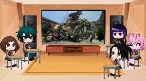 MHA/BNHA React to Transformers for the glory
