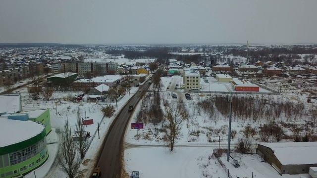 г Володарск Сеймовская птицефабрика с высоты птичьего полёта /4К/ DJI Mavic Pro смотреть онлайн