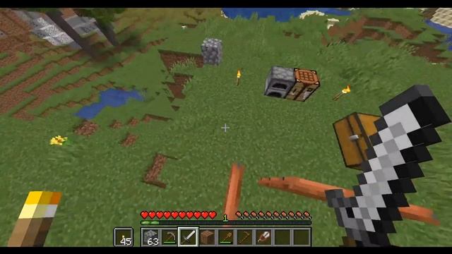 Как сделать щит в майнкрафт ? смотреть онлайн