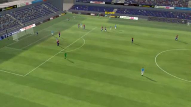 Crotone vs Pescara - Sansovini unbelievable goal football manager 12 смотреть онлайн