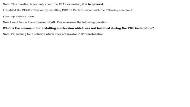 DevOps & SysAdmins: Including and excluding extensions -- PHP installation смотреть онлайн