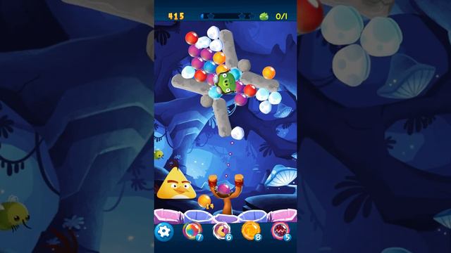 Angry Birds POP Bubble Shooter - Level 167 Gameplay Android walkthrough смотреть онлайн
