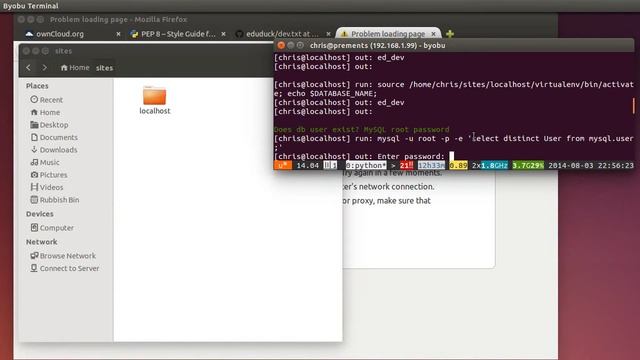 Dev. box deployment using Fabric смотреть онлайн
