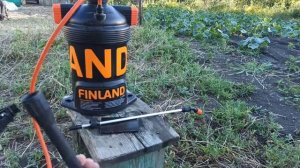 Обзор 5 литрового опрыскивателя FINLAND.