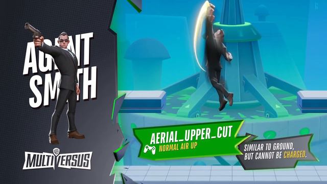 Трейлер MultiVersus (Agent Smith: Fighter Move Sets)