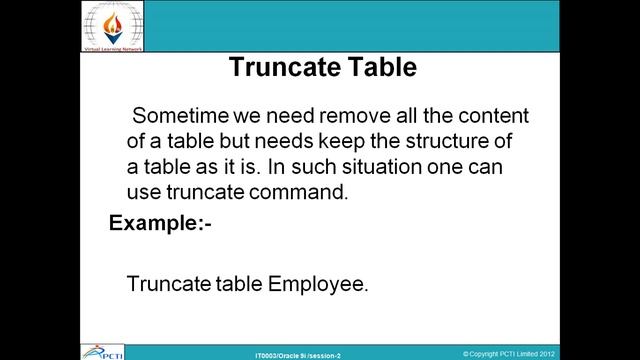 Oracle 9i-Session-2 смотреть онлайн