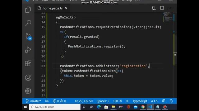 push notification in ionic capacitor app смотреть онлайн