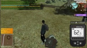 Ищем тайники металлоискателем,Amazing RP
