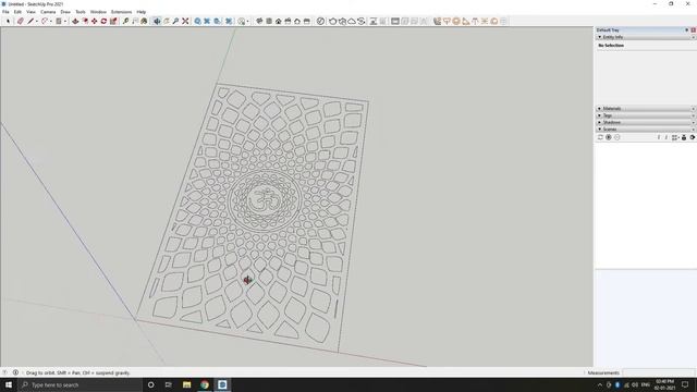 How to Convert Image to CNC Design/Cutting in Sketchup смотреть онлайн