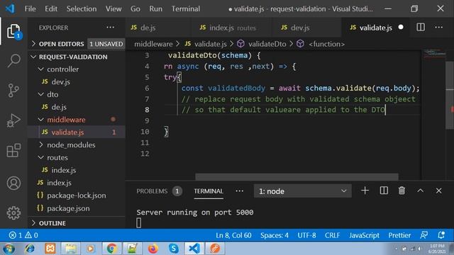 Request Body Validation in Nodejs with yup Library | Validating JSON schema смотреть онлайн