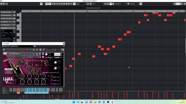 ESCUCHA COMO SUENA ESTE SAXO! Natural Sax Kontakt смотреть онлайн