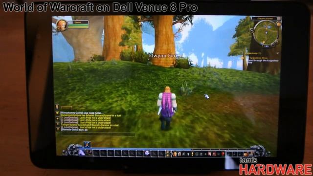 Dell Venue 8 Pro - World of Warcraft Test смотреть онлайн