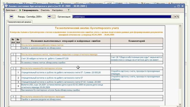 Анализ бухгалтерского счета в 1С Предприятии (32/49) смотреть онлайн