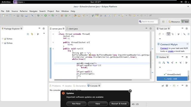 Echo Server смотреть онлайн