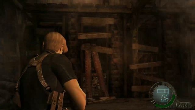 RESIDENT EVIL 4  Леон против Старосты деревни Битореза Мендеса PS4 PRO HDR FULL HD 1080P