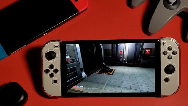 DOOM 3 ON SWITCH OLED GAMEPLAY смотреть онлайн