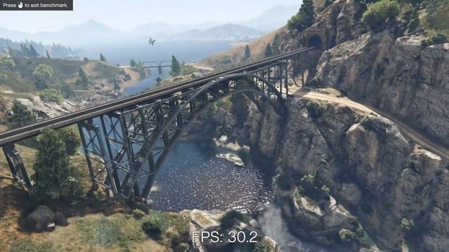 Grand Theft Auto V PC Benchmark Intel 4770K + MSI GTX 760 смотреть онлайн