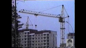 Новоуральск. 1994 г. Строительство Южного района города.