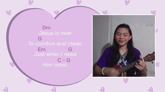 JUST WHEN I NEED HIM MOST ♡ ukulele cover with lyrics + chords смотреть онлайн