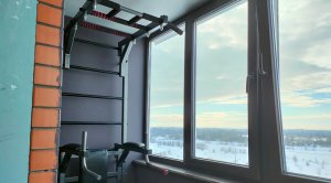 Отделка присоединённого балкона.